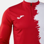 Bluza antrenament Joma Picasho, Rosu / Alb - imagine 4