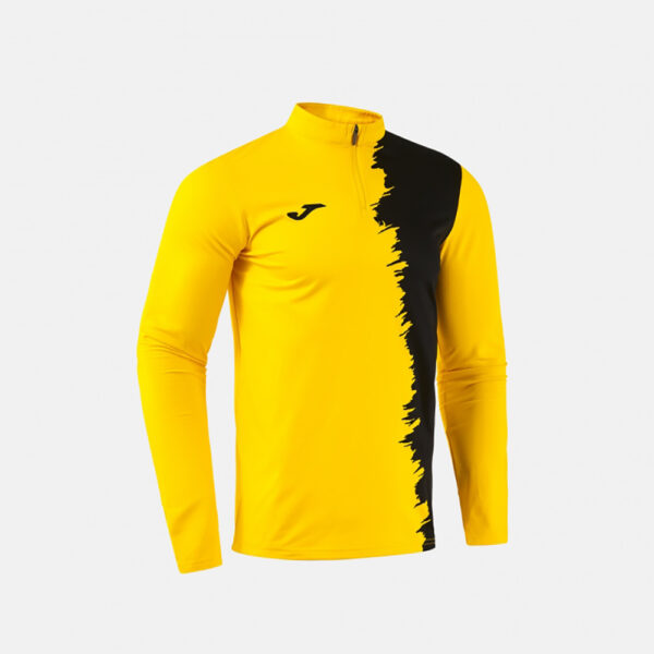Bluza antrenament Joma Picasho, Galben / Negru - imagine 2