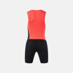 Set echipament atletism Joma Picasho, Coral Fluo / Negru - imagine 3