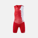 Set echipament atletism Joma Picasho, Rosu / Alb