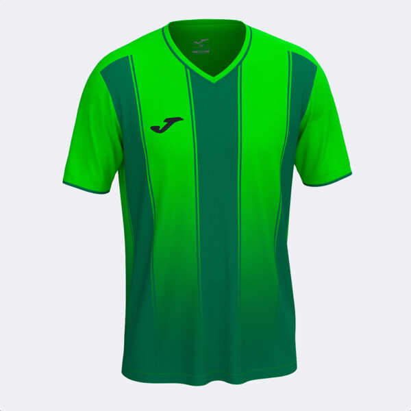 Tricou sport Joma Tiger VIII, Verde Fluo / Verde - imagine 1