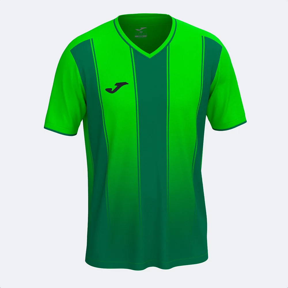 Tricou sport Joma Tiger VIII, Verde Fluo / Verde - imagine 1