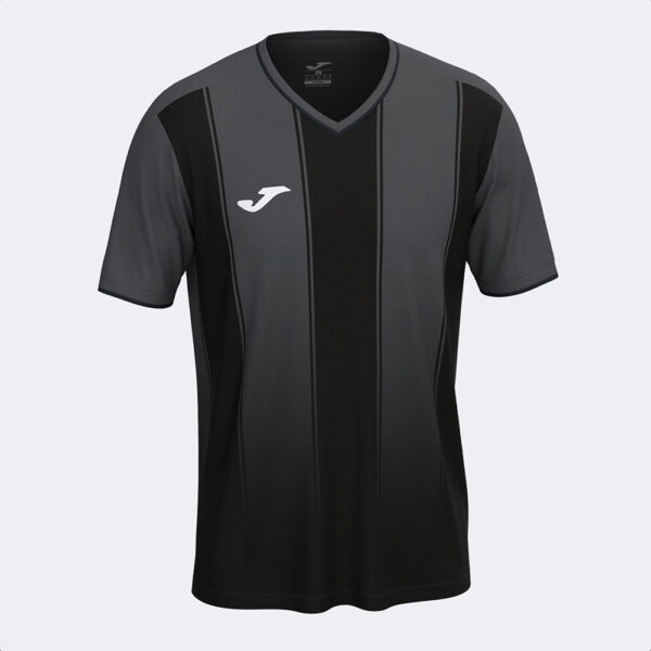 Tricou sport Joma Tiger VIII, Gri inchis / Negru - imagine 1