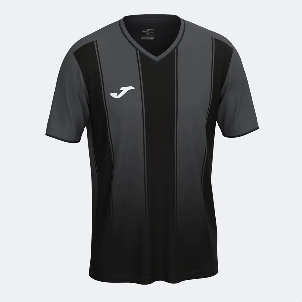 Tricou sport Joma Tiger VIII, Gri inchis / Negru - imagine 1