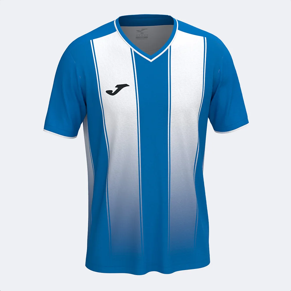 Tricou sport Joma Tiger VIII, Albastru Royal / Alb - imagine 1