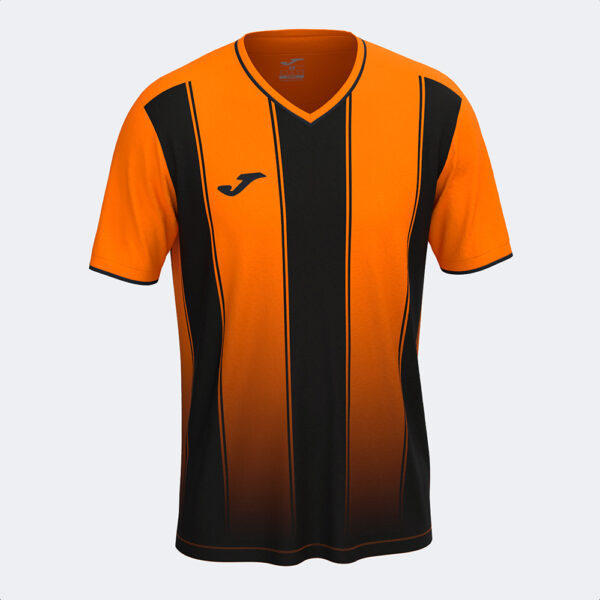 Tricou sport Joma Tiger VIII, Portocaliu / Negru - imagine 1