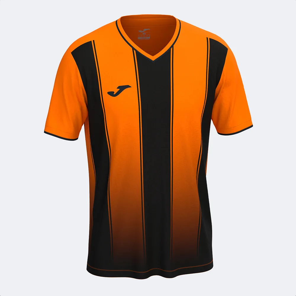 Tricou sport Joma Tiger VIII, Portocaliu / Negru - imagine 1