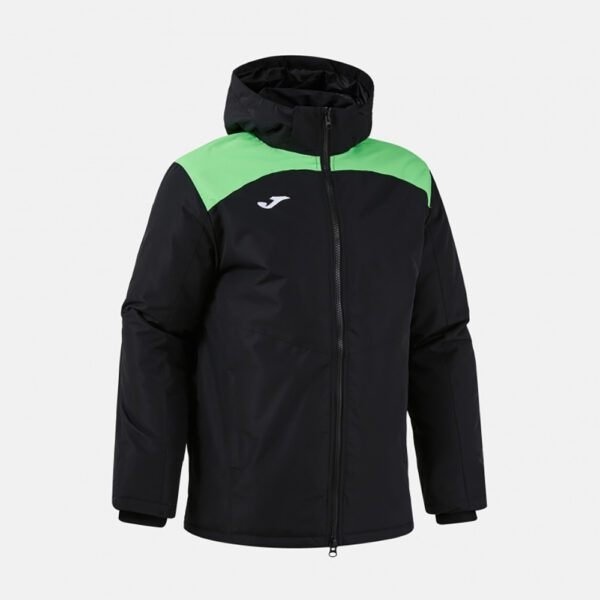 Geaca Joma Trivor II, Negru / Verde Fluo - imagine 2