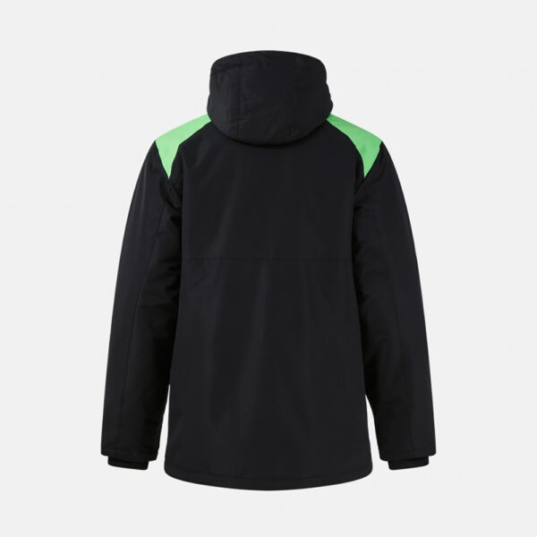 Geaca Joma Trivor II, Negru / Verde Fluo - imagine 3