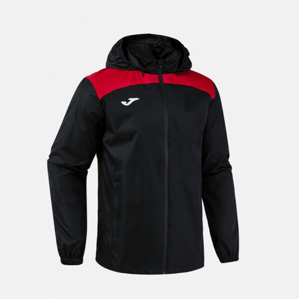 Geaca ploaie Joma Trivor II, Negru / Rosu - imagine 2