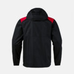 Geaca ploaie Joma Trivor II, Negru / Rosu - imagine 3