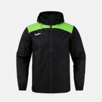 Geaca ploaie Joma Trivor II, Negru / Verde Fluo