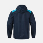 Geaca ploaie Joma Trivor II, Bleumarin / Turcoaz Fluo - imagine 3