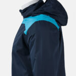 Geaca ploaie Joma Trivor II, Bleumarin / Turcoaz Fluo - imagine 5