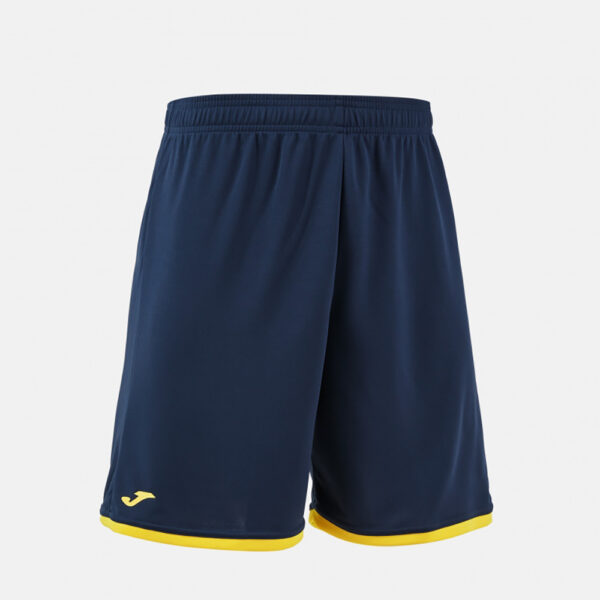 Pantaloni scurti baschet Joma Phoenix III, Bleumarin / Galben - imagine 2