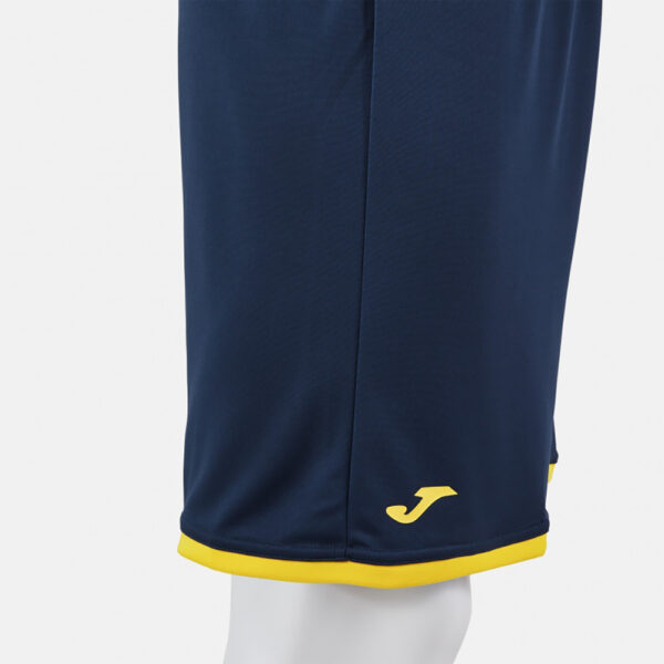 Pantaloni scurti baschet Joma Phoenix III, Bleumarin / Galben - imagine 5