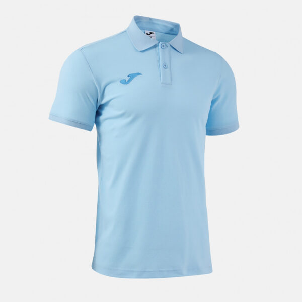 Tricou polo Joma Bali III, Albastru sky - imagine 2