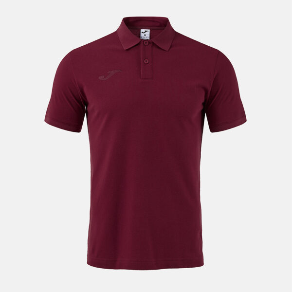 Tricou polo Joma Bali III, Visiniu - imagine 1