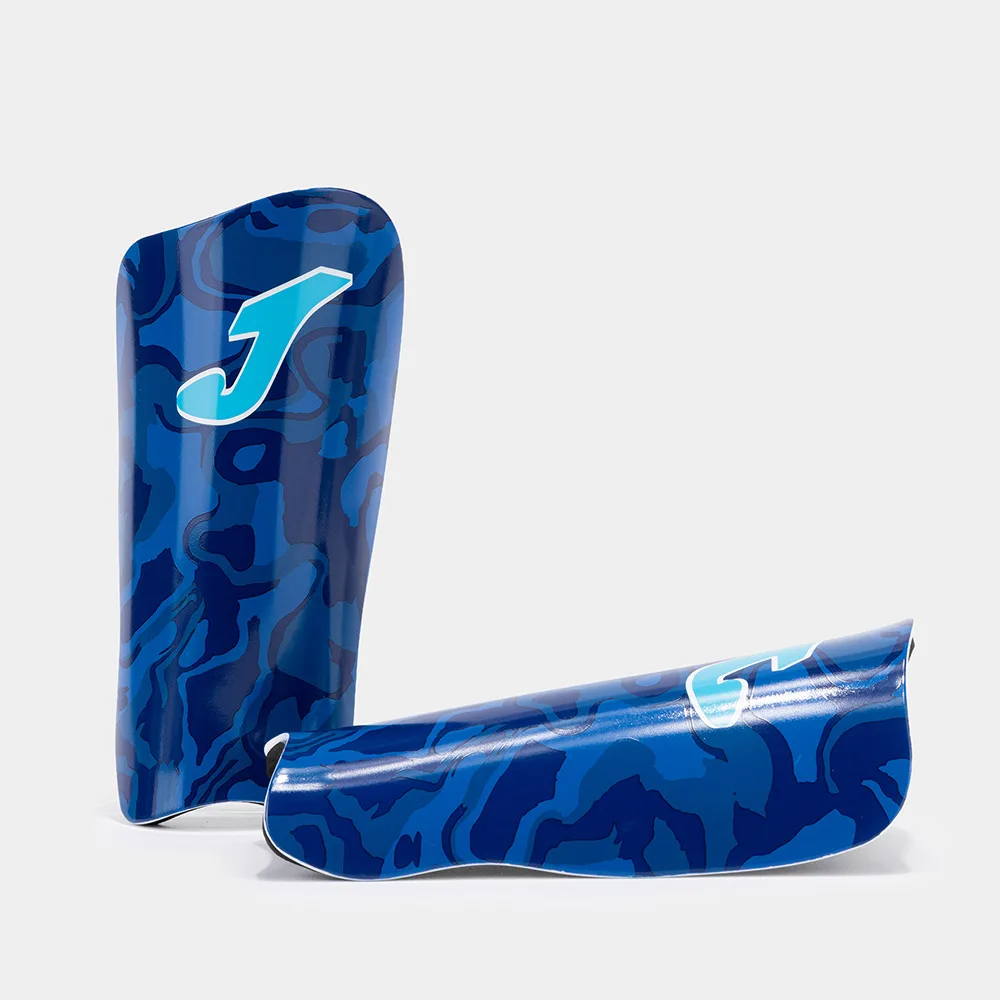 Aparatori fotbal Joma Spartan, Albastru / Turcoaz Fluo - imagine 1