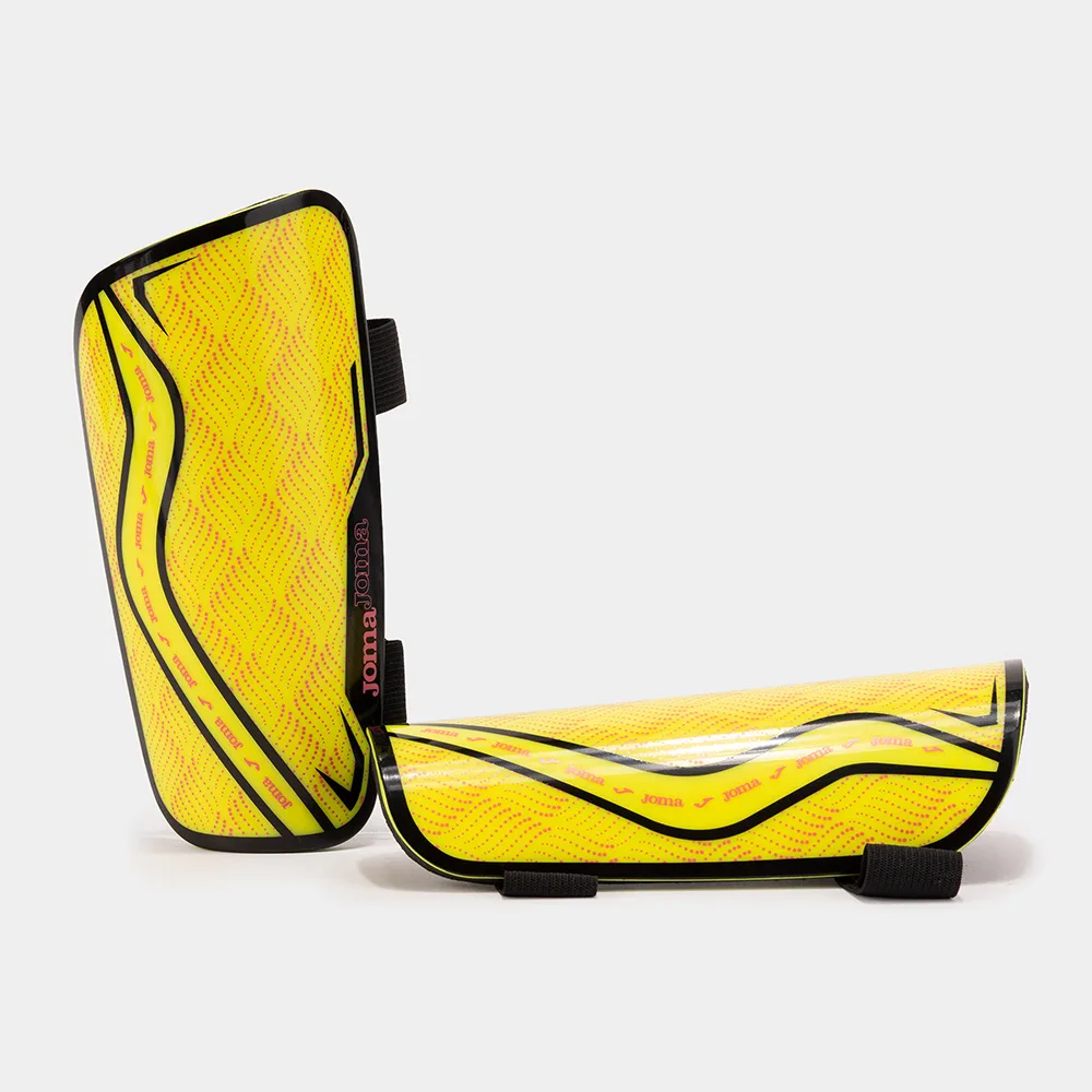 Aparatori fotbal Joma Attack, Galben Fluo / Roz - imagine 1