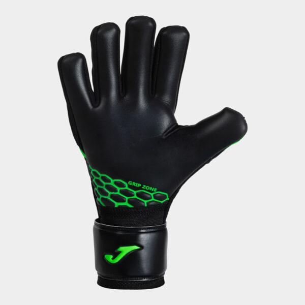 Manusi portar Joma Brave, Negru / Verde Fluo - imagine 2