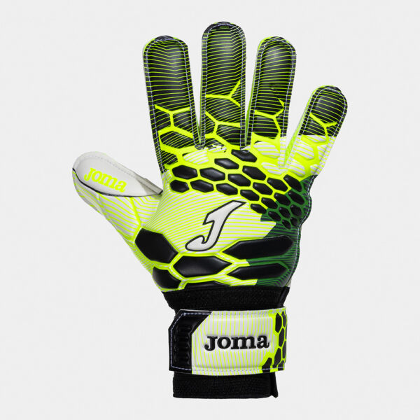 Manusi portar Joma Calcio, Verde Fluo / Negru - imagine 1