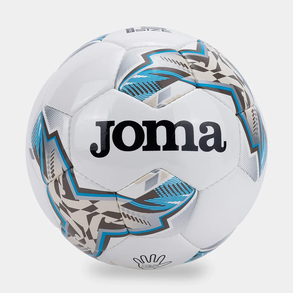 Minge fotbal Joma Dali IV, Alb / Gri (Nr. 5) - imagine 1