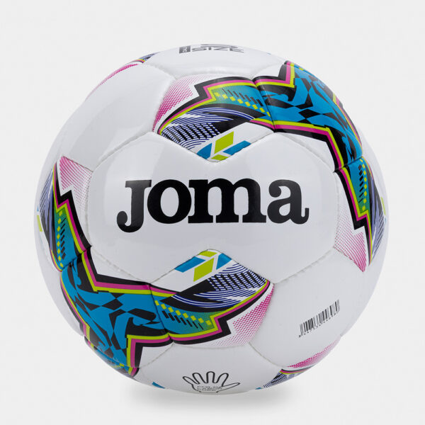 Minge fotbal Joma Dali IV, Alb / Turcoaz Fluo (Nr. 5) - imagine 1