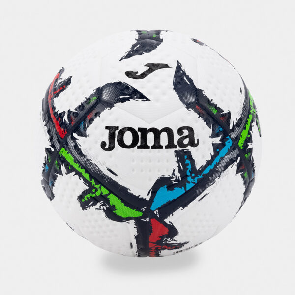 401961.217 Minge fotbal Joma Iceberg IV, Alb / Verde Fluo (Nr. 5) - imagine 1