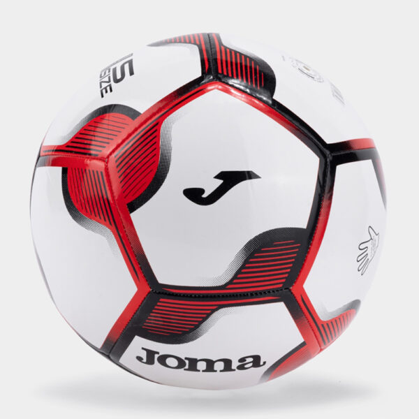 Minge fotbal Joma Challenge IV, Alb / Rosu (Nr. 5) - imagine 2