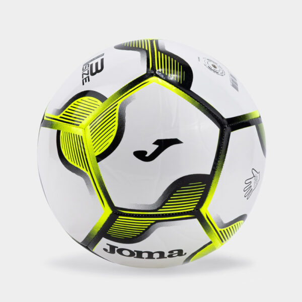 Minge fotbal Joma Challenge IV, Alb / Galben Fluo (Nr. 3) - imagine 2