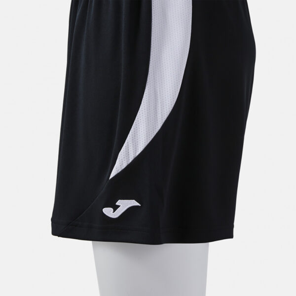 Pantaloni scurti sport dama Joma Tokio II, Negru / Alb - imagine 5
