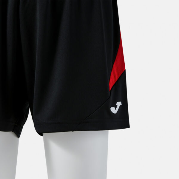 Pantaloni scurti sport dama Joma Tokio II, Negru / Rosu - imagine 4