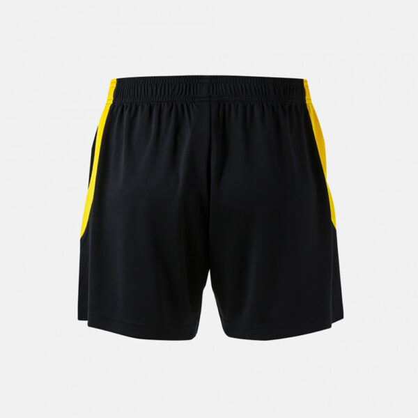 Pantaloni scurti sport dama Joma Tokio II, Negru / Galben - imagine 3