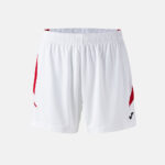 Pantaloni scurti sport dama Joma Tokio II, Alb / Rosu