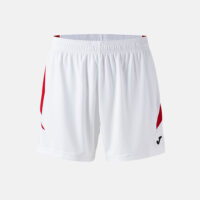 Pantaloni scurti sport dama Joma Tokio II, Alb / Rosu