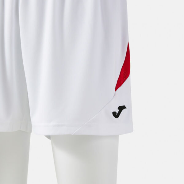 Pantaloni scurti sport dama Joma Tokio II, Alb / Rosu - imagine 4