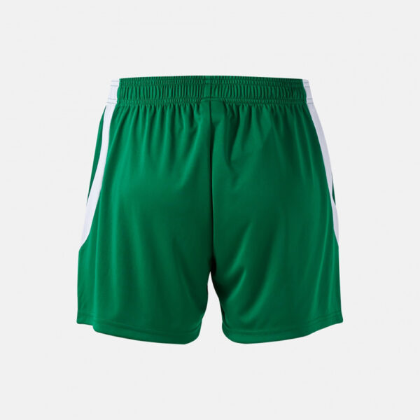 Pantaloni scurti sport dama Joma Tokio II, Verde / Alb - imagine 3