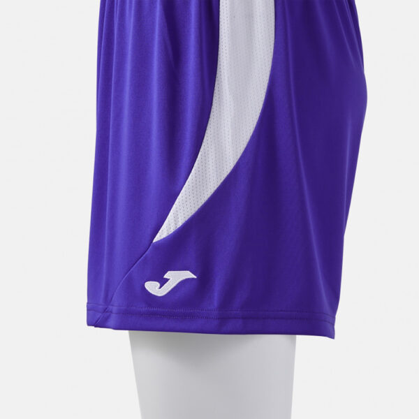 Pantaloni scurti sport dama Joma Tokio II, Mov / Alb - imagine 5