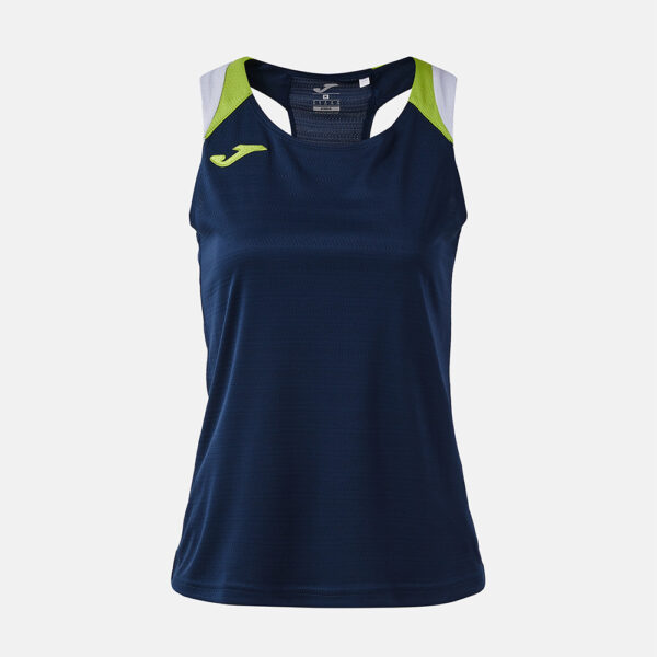 Maiou dama tenis Joma Terra, Bleumarin / Verde Lime - imagine 1