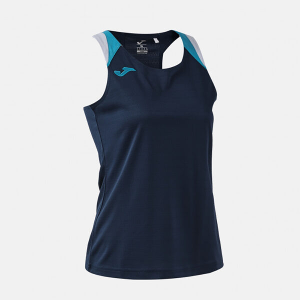 Maiou dama tenis Joma Terra, Bleumarin / Turcoaz Fluo - imagine 2