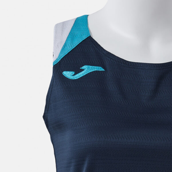 Maiou dama tenis Joma Terra, Bleumarin / Turcoaz Fluo - imagine 4