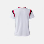 Tricou dama tenis Joma Terra, Alb / Fuxia - imagine 3