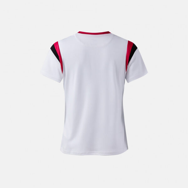 Tricou dama tenis Joma Terra, Alb / Fuxia - imagine 3