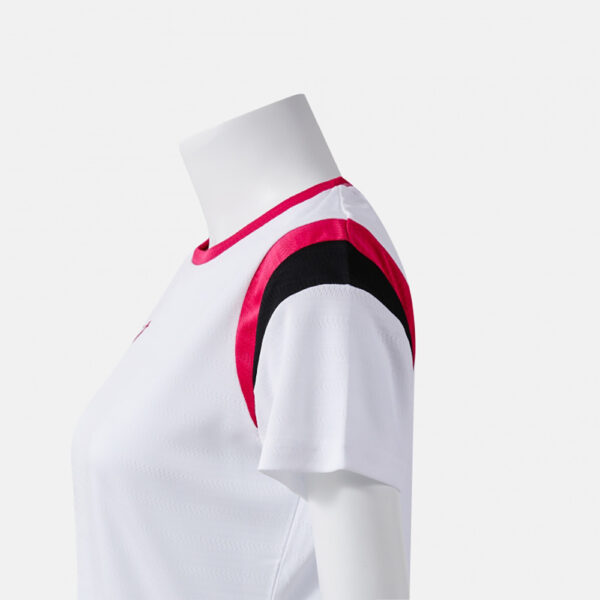 Tricou dama tenis Joma Terra, Alb / Fuxia - imagine 5