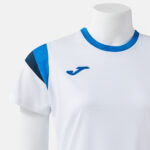 Tricou dama tenis Joma Terra, Alb / Albastru Royal - imagine 4