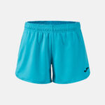 Pantaloni scurti tenis dama Joma Terra, Turcoaz Fluo / Bleumarin