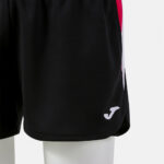 Pantaloni scurti tenis dama Joma Terra, Negru / Fuxia - imagine 4