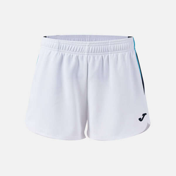 903107.216 Pantaloni scurti tenis dama Joma Terra, Alb / Turcoaz Fluo - imagine 1