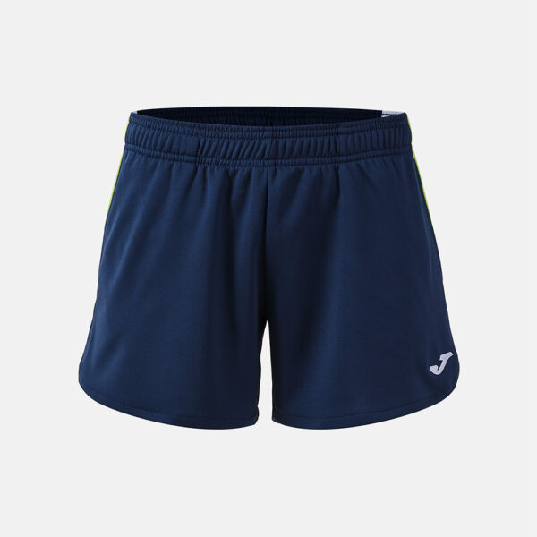 903107.326 Pantaloni scurti tenis dama Joma Terra, Bleumarin / Verde Lime - imagine 1